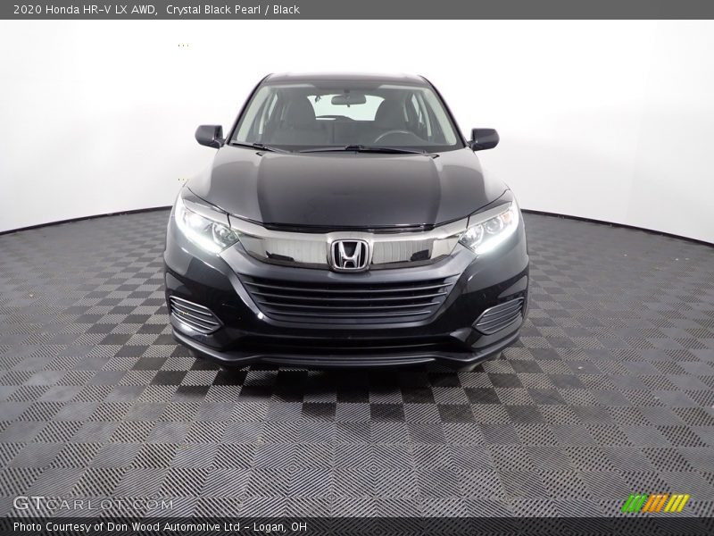 Crystal Black Pearl / Black 2020 Honda HR-V LX AWD