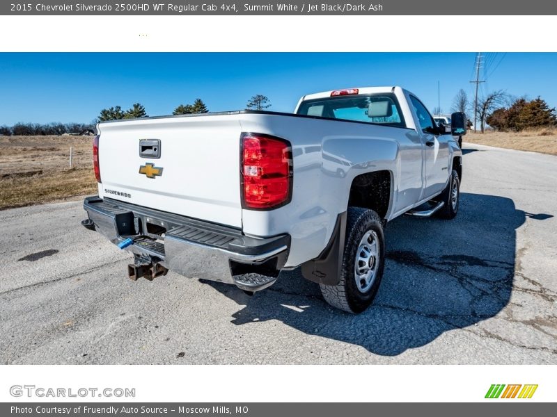 Summit White / Jet Black/Dark Ash 2015 Chevrolet Silverado 2500HD WT Regular Cab 4x4