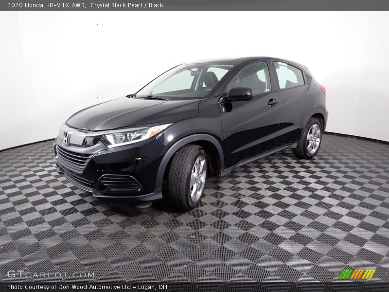 Crystal Black Pearl / Black 2020 Honda HR-V LX AWD
