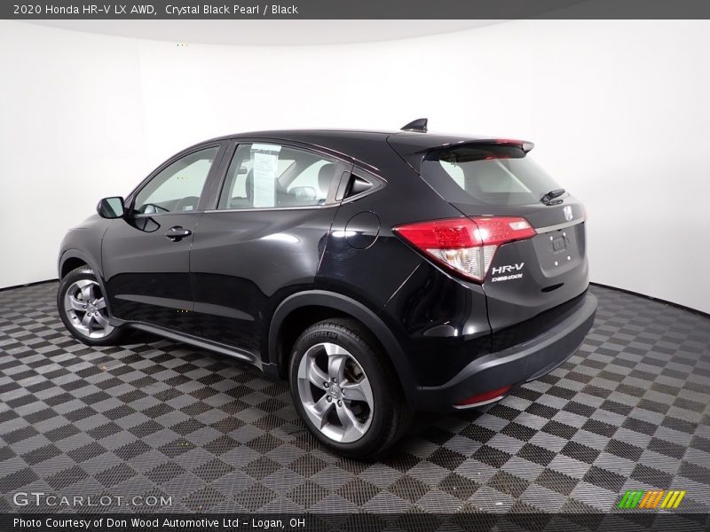 Crystal Black Pearl / Black 2020 Honda HR-V LX AWD