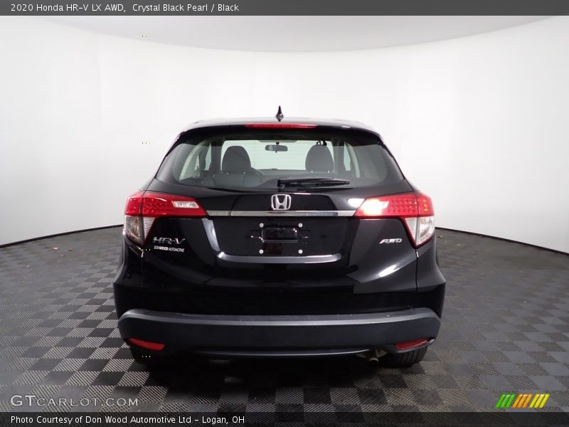 Crystal Black Pearl / Black 2020 Honda HR-V LX AWD