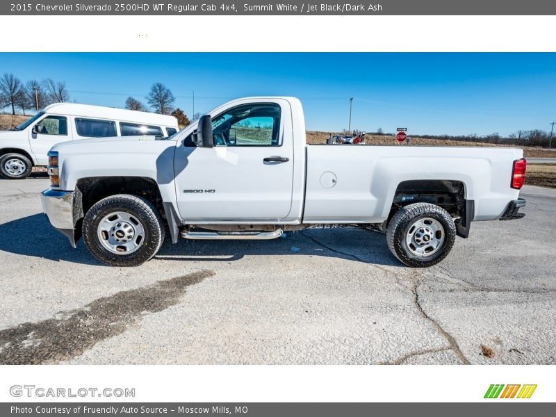 Summit White / Jet Black/Dark Ash 2015 Chevrolet Silverado 2500HD WT Regular Cab 4x4