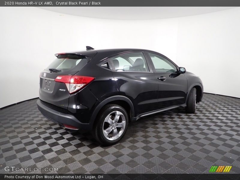 Crystal Black Pearl / Black 2020 Honda HR-V LX AWD