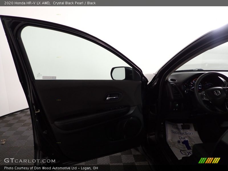 Crystal Black Pearl / Black 2020 Honda HR-V LX AWD