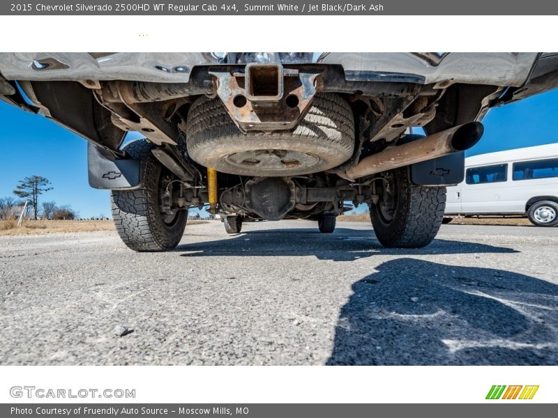 Summit White / Jet Black/Dark Ash 2015 Chevrolet Silverado 2500HD WT Regular Cab 4x4