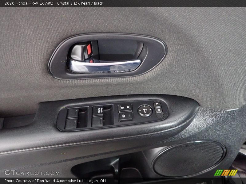 Crystal Black Pearl / Black 2020 Honda HR-V LX AWD