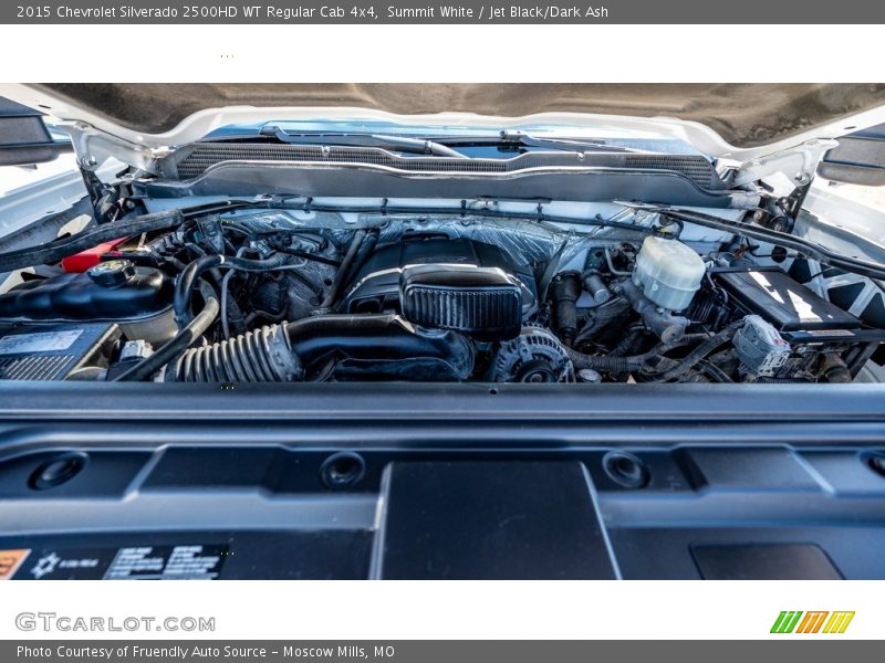 Summit White / Jet Black/Dark Ash 2015 Chevrolet Silverado 2500HD WT Regular Cab 4x4