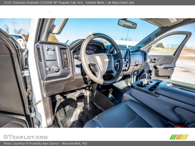 Summit White / Jet Black/Dark Ash 2015 Chevrolet Silverado 2500HD WT Regular Cab 4x4