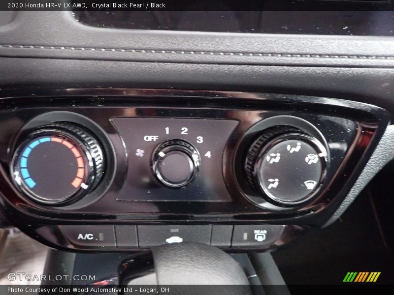 Crystal Black Pearl / Black 2020 Honda HR-V LX AWD