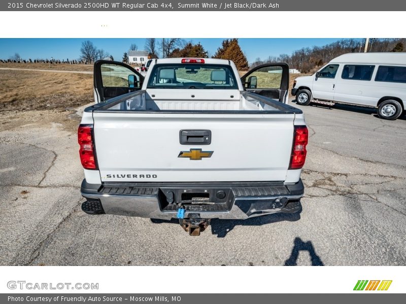 Summit White / Jet Black/Dark Ash 2015 Chevrolet Silverado 2500HD WT Regular Cab 4x4