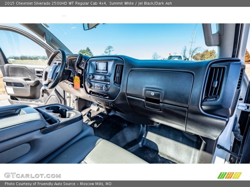 Summit White / Jet Black/Dark Ash 2015 Chevrolet Silverado 2500HD WT Regular Cab 4x4