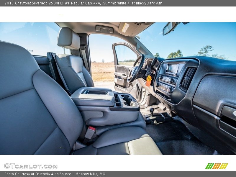Summit White / Jet Black/Dark Ash 2015 Chevrolet Silverado 2500HD WT Regular Cab 4x4
