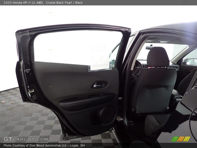 Crystal Black Pearl / Black 2020 Honda HR-V LX AWD