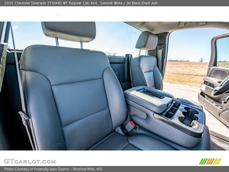 Summit White / Jet Black/Dark Ash 2015 Chevrolet Silverado 2500HD WT Regular Cab 4x4