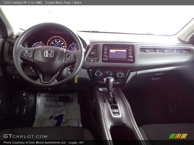Crystal Black Pearl / Black 2020 Honda HR-V LX AWD
