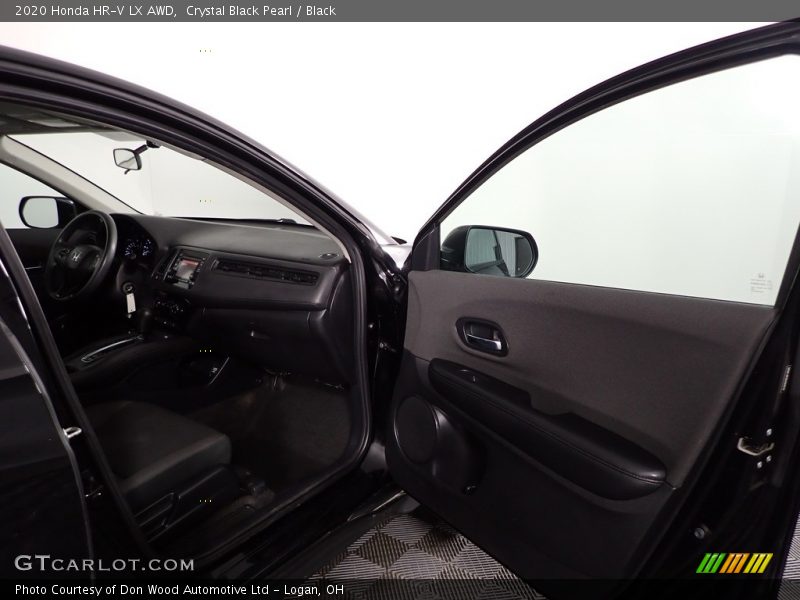 Crystal Black Pearl / Black 2020 Honda HR-V LX AWD