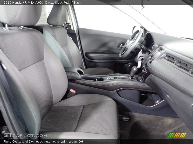 Crystal Black Pearl / Black 2020 Honda HR-V LX AWD
