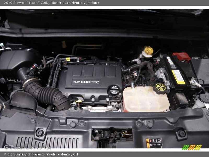 Mosaic Black Metallic / Jet Black 2019 Chevrolet Trax LT AWD