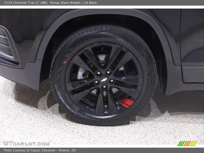 Mosaic Black Metallic / Jet Black 2019 Chevrolet Trax LT AWD