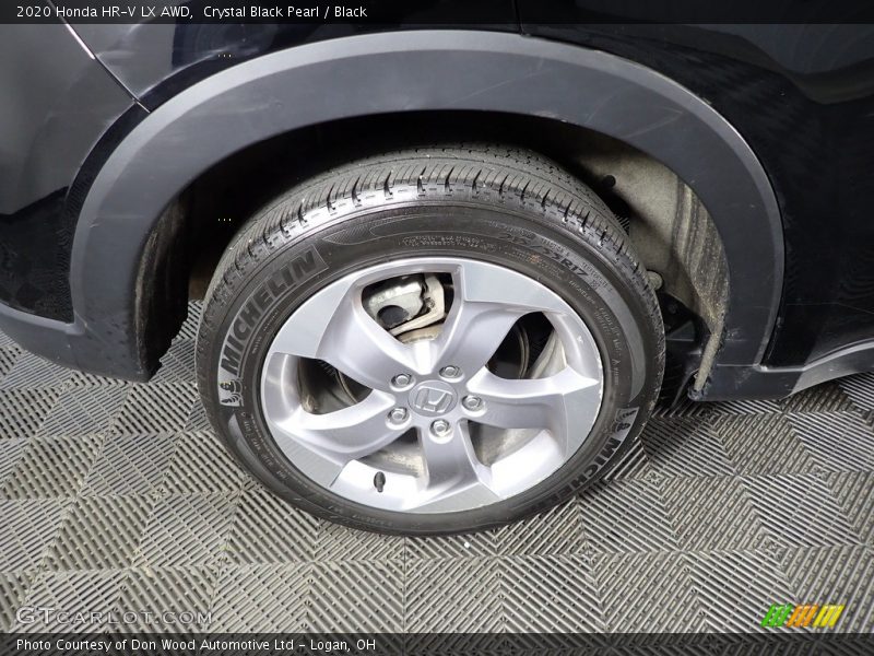 Crystal Black Pearl / Black 2020 Honda HR-V LX AWD