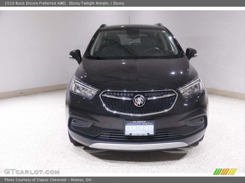 Ebony Twilight Metallic / Ebony 2019 Buick Encore Preferred AWD