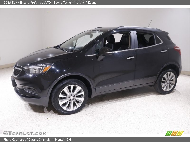 Ebony Twilight Metallic / Ebony 2019 Buick Encore Preferred AWD