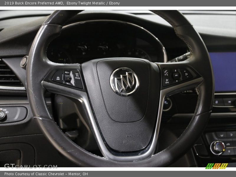 Ebony Twilight Metallic / Ebony 2019 Buick Encore Preferred AWD