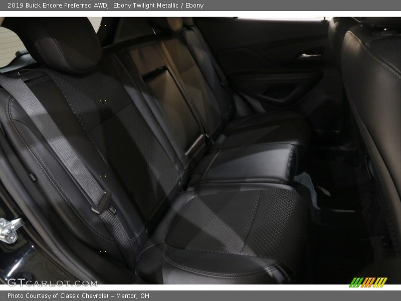 Ebony Twilight Metallic / Ebony 2019 Buick Encore Preferred AWD