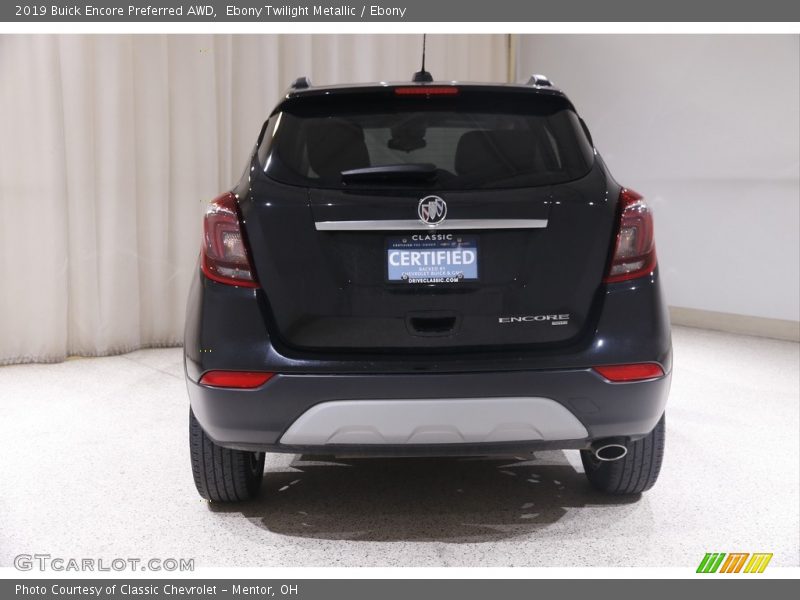 Ebony Twilight Metallic / Ebony 2019 Buick Encore Preferred AWD