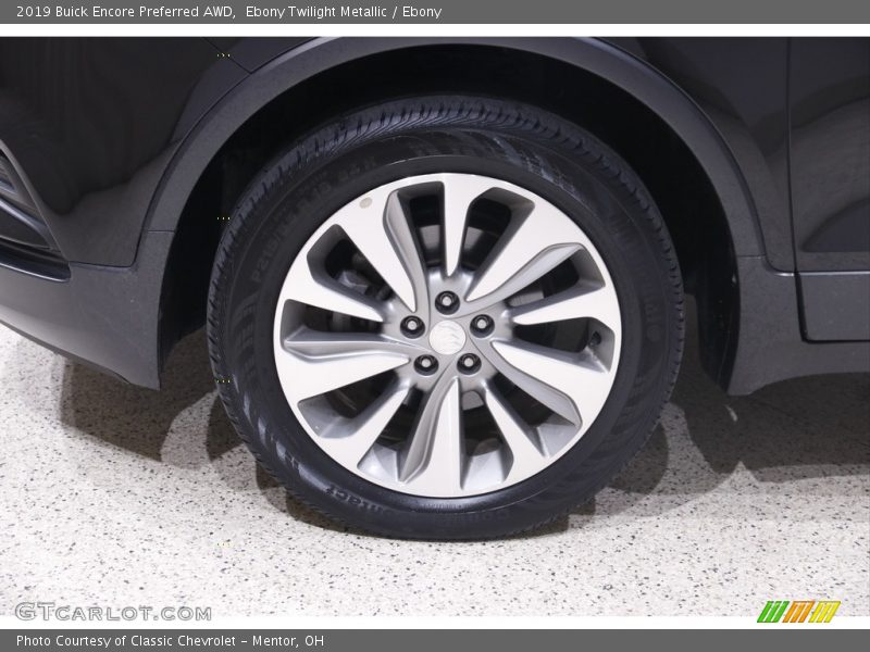 Ebony Twilight Metallic / Ebony 2019 Buick Encore Preferred AWD