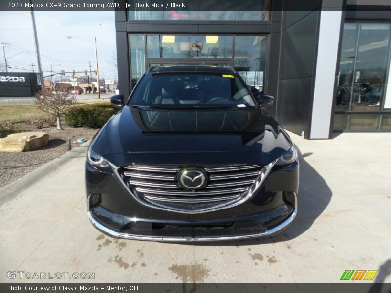 Jet Black Mica / Black 2023 Mazda CX-9 Grand Touring AWD