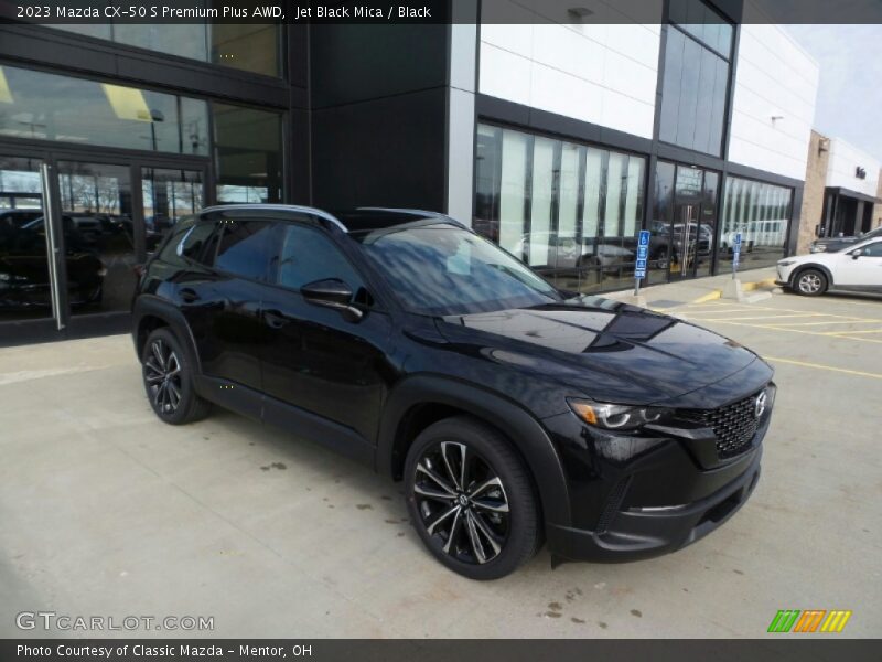 Jet Black Mica / Black 2023 Mazda CX-50 S Premium Plus AWD