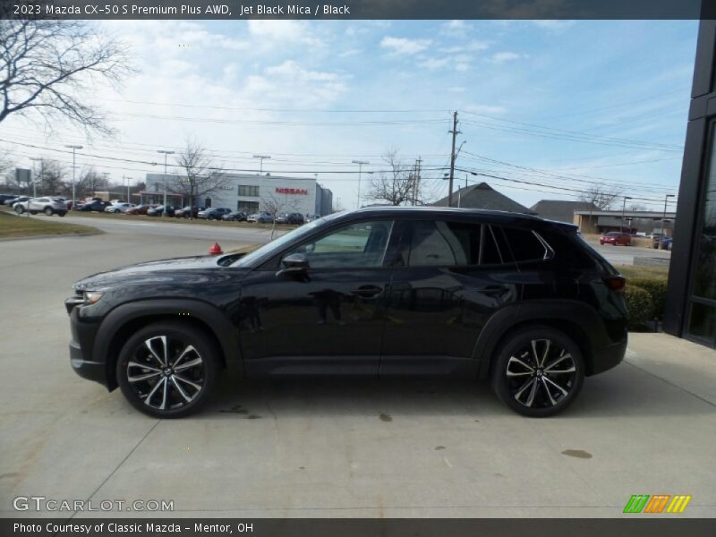 Jet Black Mica / Black 2023 Mazda CX-50 S Premium Plus AWD