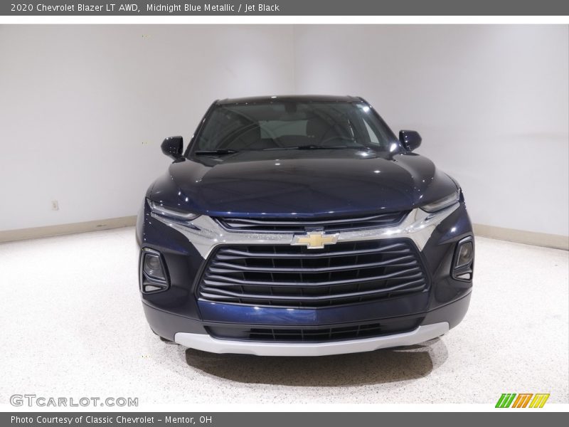 Midnight Blue Metallic / Jet Black 2020 Chevrolet Blazer LT AWD