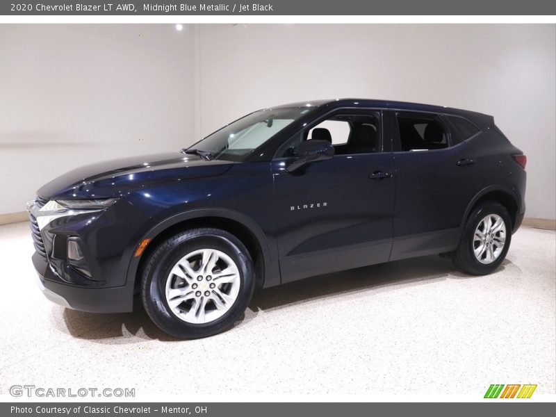 Midnight Blue Metallic / Jet Black 2020 Chevrolet Blazer LT AWD