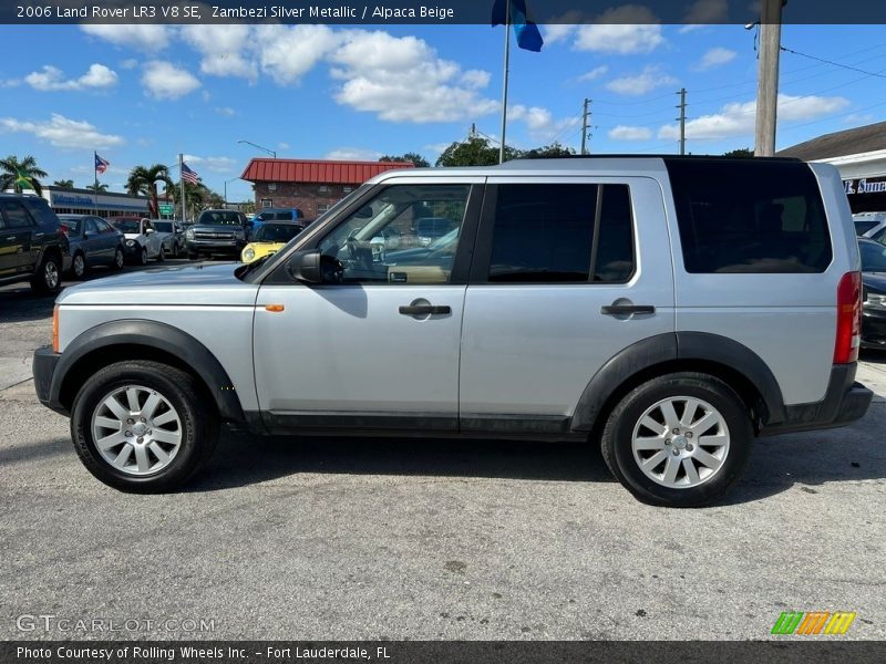 Zambezi Silver Metallic / Alpaca Beige 2006 Land Rover LR3 V8 SE