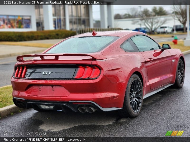  2022 Mustang GT Premium Fastback Rapid Red Metallic
