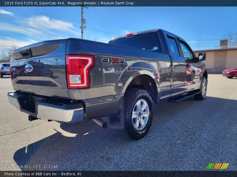 Magnetic Metallic / Medium Earth Gray 2015 Ford F150 XL SuperCab 4x4