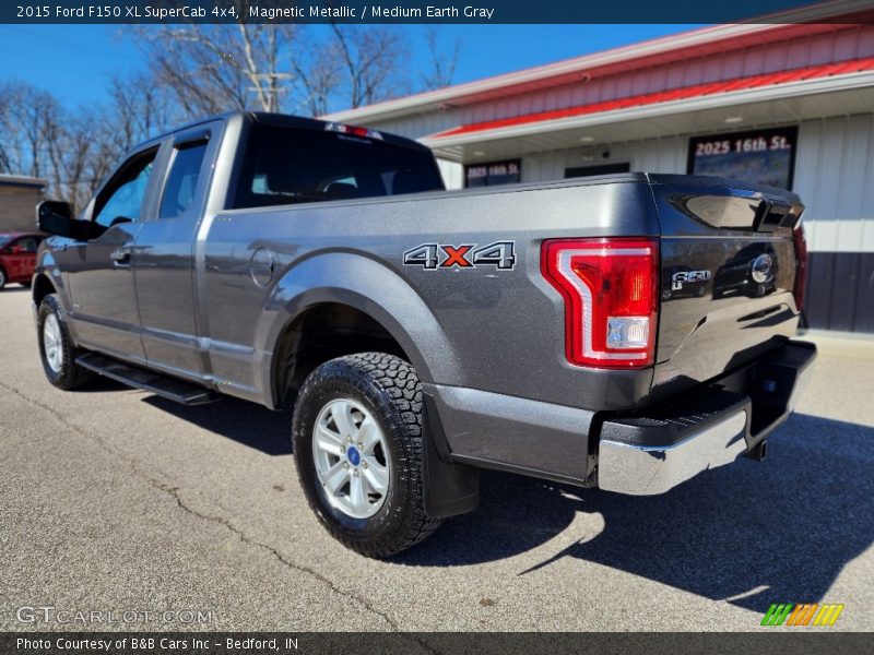 Magnetic Metallic / Medium Earth Gray 2015 Ford F150 XL SuperCab 4x4