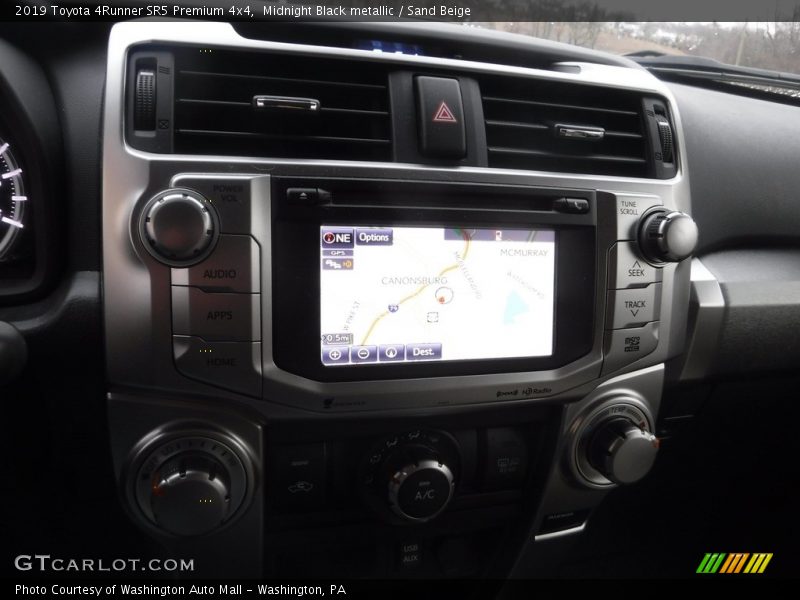 Midnight Black metallic / Sand Beige 2019 Toyota 4Runner SR5 Premium 4x4