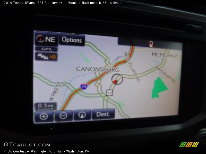 Midnight Black metallic / Sand Beige 2019 Toyota 4Runner SR5 Premium 4x4