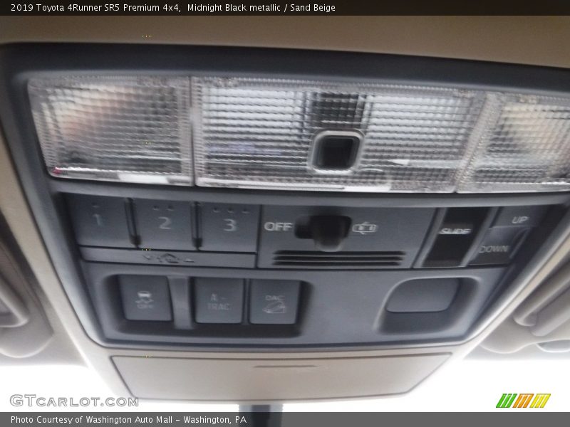 Midnight Black metallic / Sand Beige 2019 Toyota 4Runner SR5 Premium 4x4