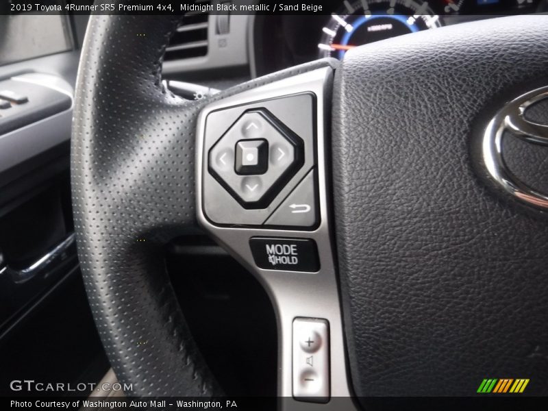 Midnight Black metallic / Sand Beige 2019 Toyota 4Runner SR5 Premium 4x4