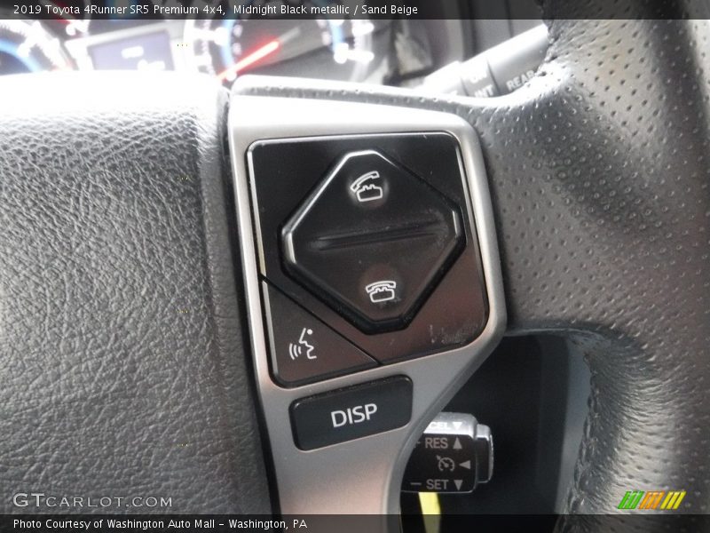 Midnight Black metallic / Sand Beige 2019 Toyota 4Runner SR5 Premium 4x4