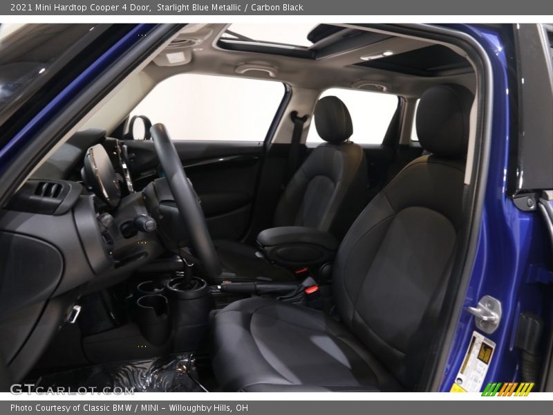 Starlight Blue Metallic / Carbon Black 2021 Mini Hardtop Cooper 4 Door