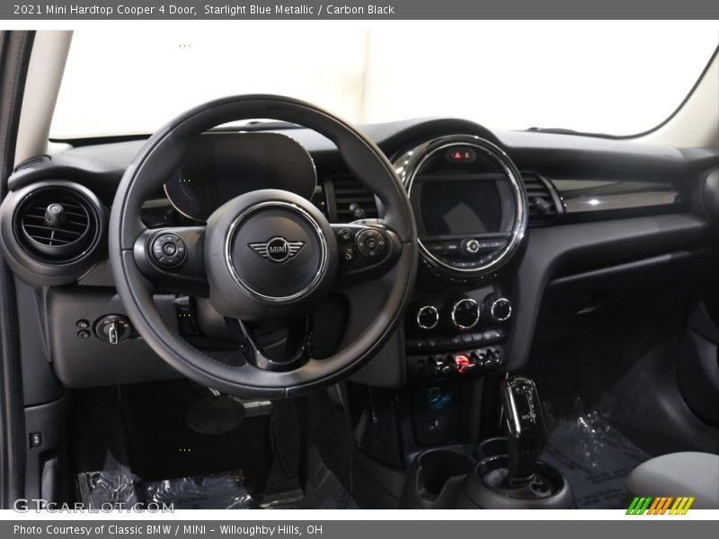 Starlight Blue Metallic / Carbon Black 2021 Mini Hardtop Cooper 4 Door