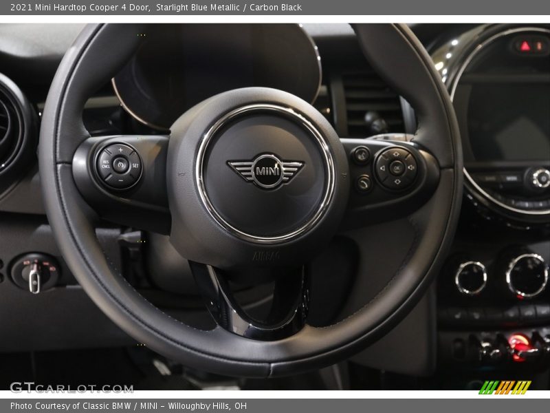 Starlight Blue Metallic / Carbon Black 2021 Mini Hardtop Cooper 4 Door