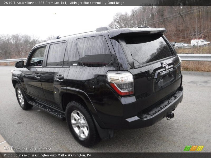 Midnight Black metallic / Sand Beige 2019 Toyota 4Runner SR5 Premium 4x4