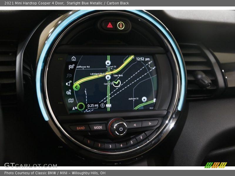 Starlight Blue Metallic / Carbon Black 2021 Mini Hardtop Cooper 4 Door