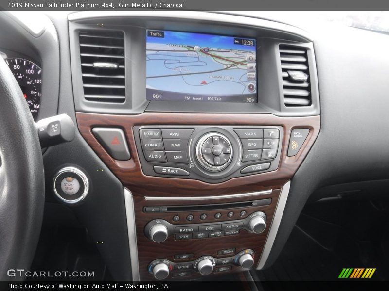 Gun Metallic / Charcoal 2019 Nissan Pathfinder Platinum 4x4